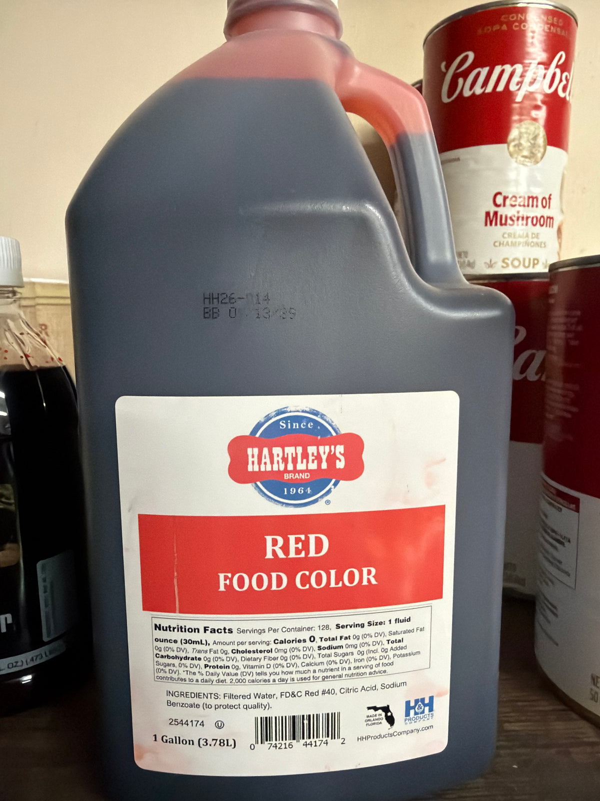 Red Food Coloring gallon