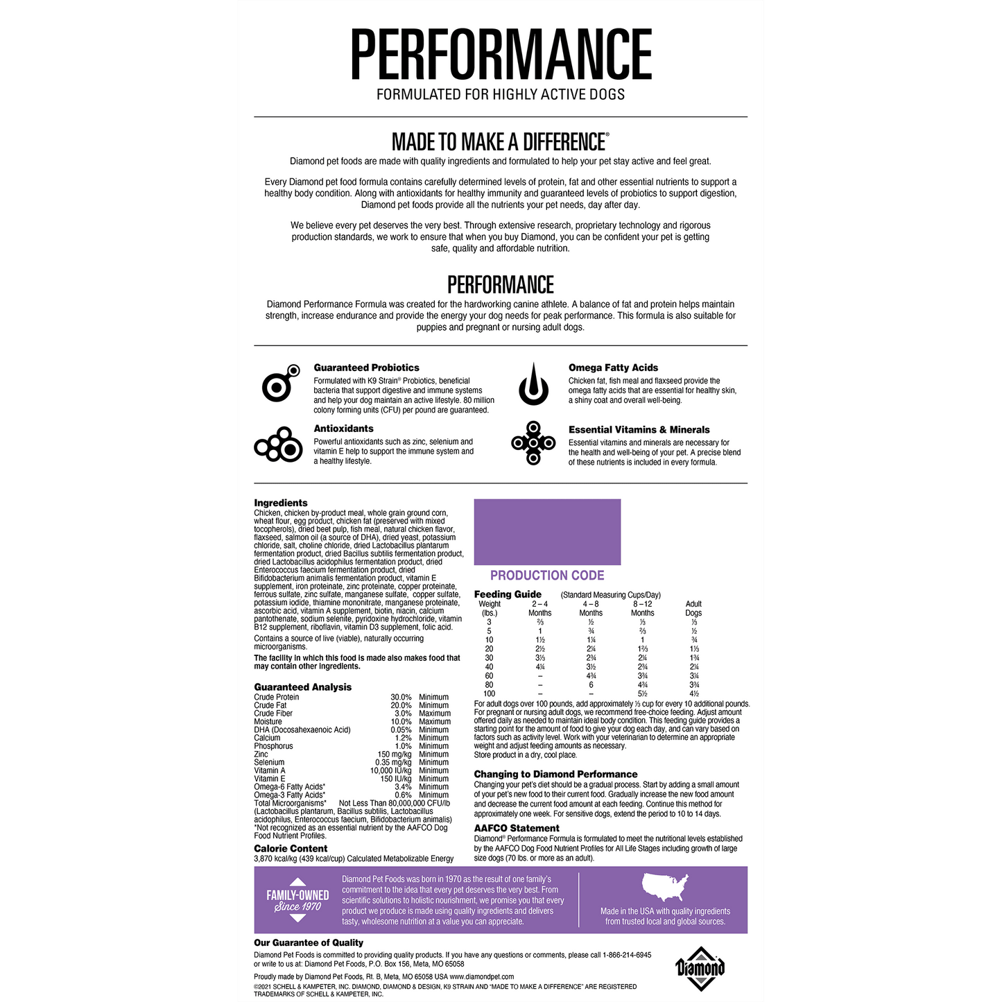40lb Diamond Performance 30/20