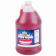 gal. SNOW CONE SYRUP(4/CS)