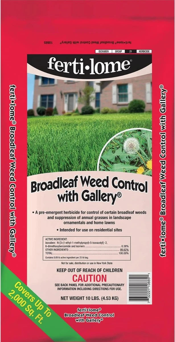 FERTILOME BROADLEAF WEED CONTROL WITH GALLERY 10LB