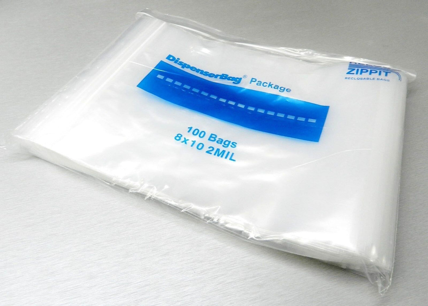 pk 100 8x10 Zippit Bags