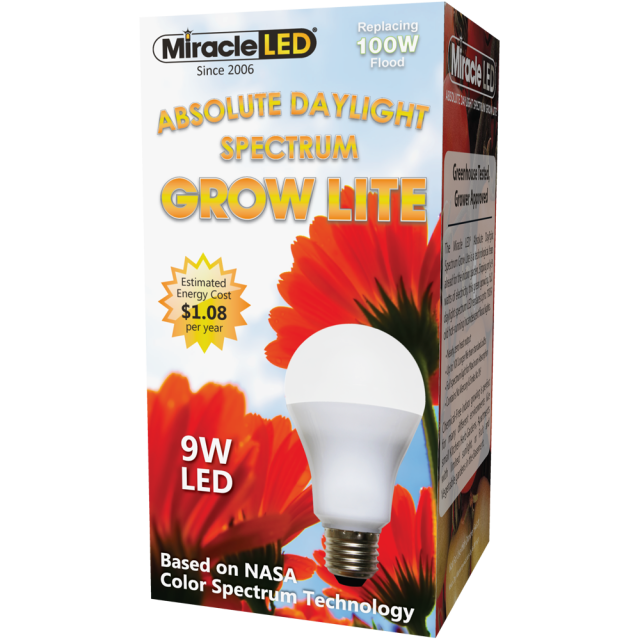 Absolute Daylight 100W Replacement Hydroponic Grow Light Red Spectrum Flowering