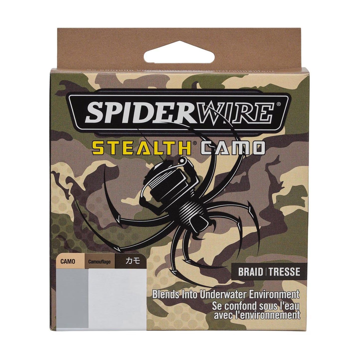 SPIDER WIRE STEALTH CAMO BRAID