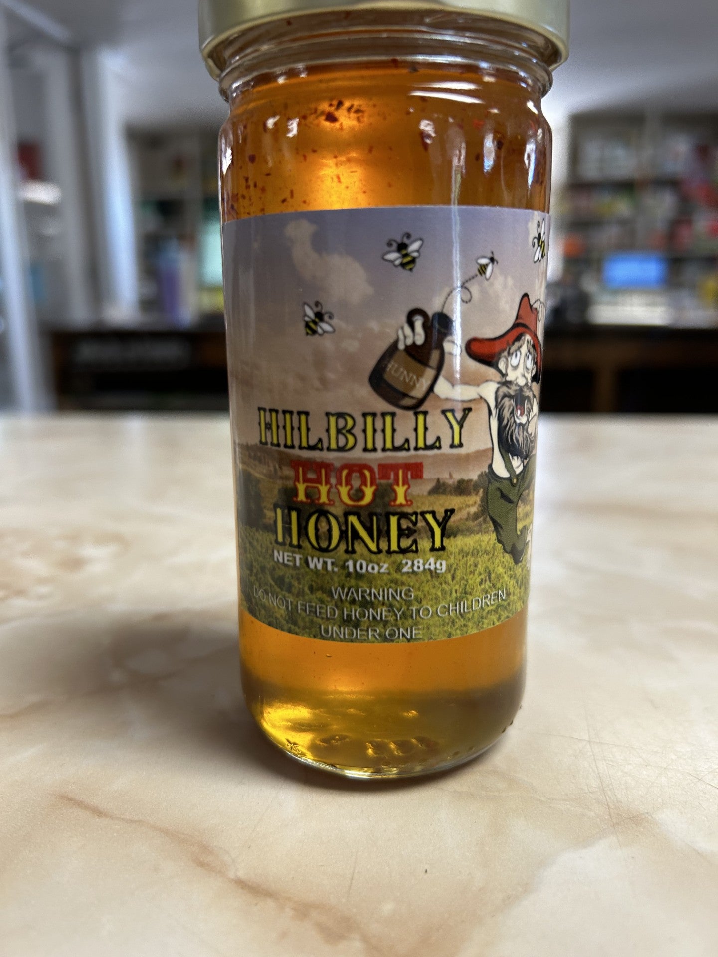 Hillbilly Hot Honey 10oz