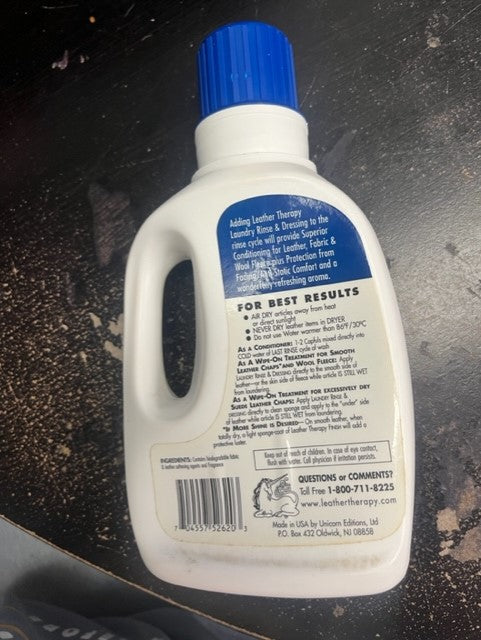 20oz Leather Therapy Laundry Rinse & Dressing
