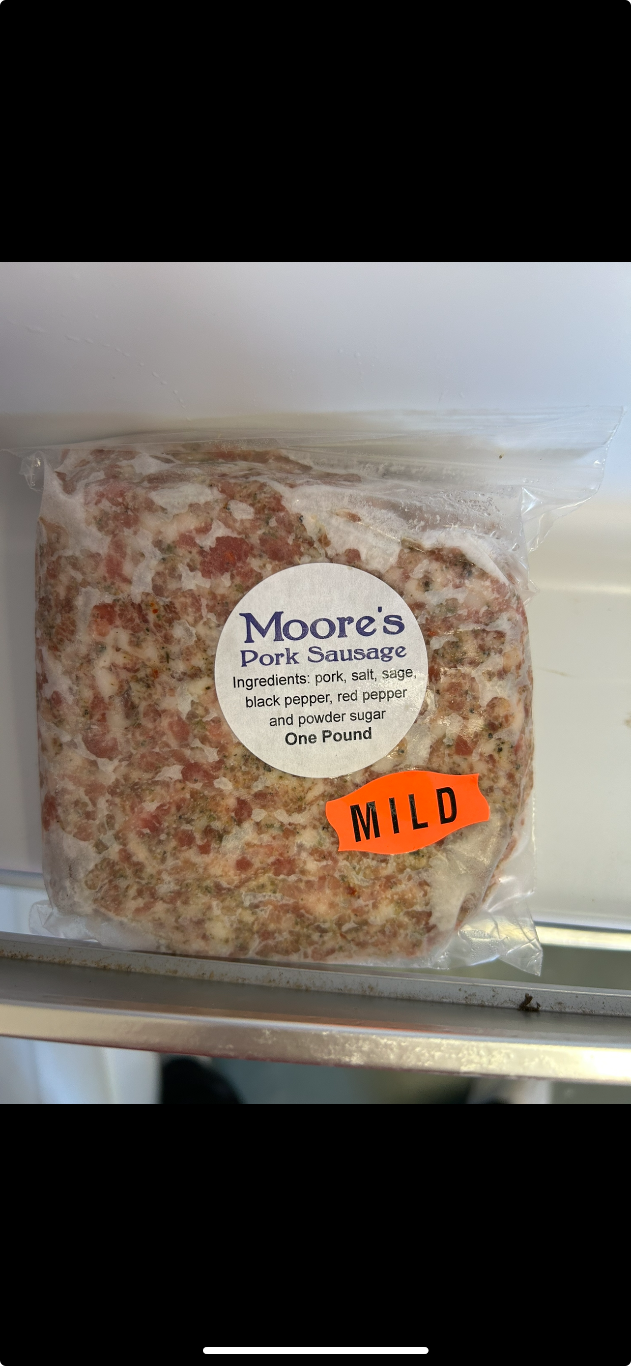 1lb Mild Ground Sausage