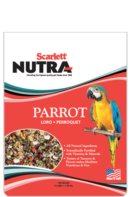 Scarletts store parrot food