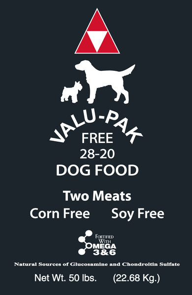50LB VALU-PAK 28/20 DOG FOOD
