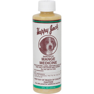 8 oz. HAPPY JACK MANGE MEDICINE