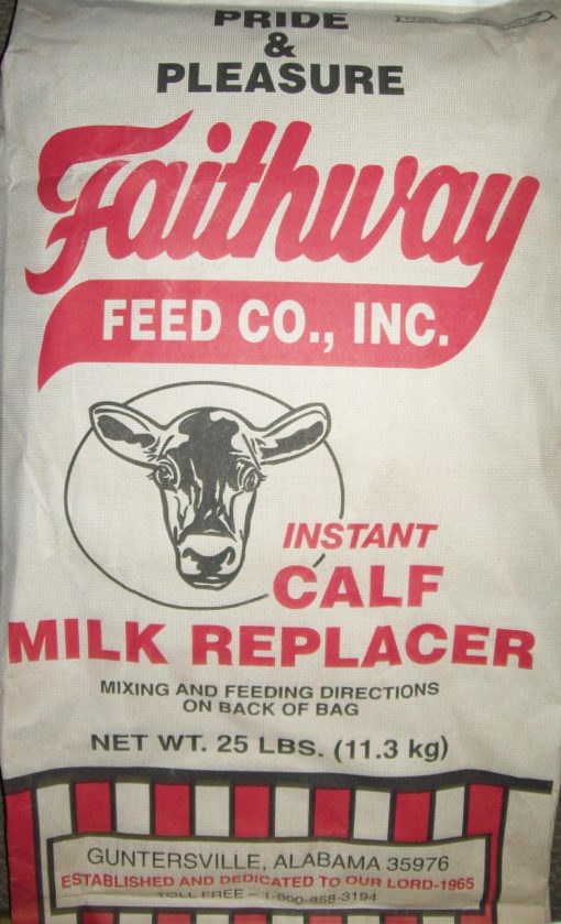 PRIDE & PLEASURE "OUR BEST" MILK REPLACER 25 lbs