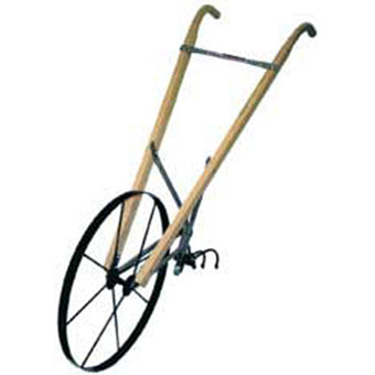 WOOD HANDLED HIGH WHEEL CULTIVATOR