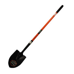 ROUND POINT SHOVEL W/ WOOD HANDLE
