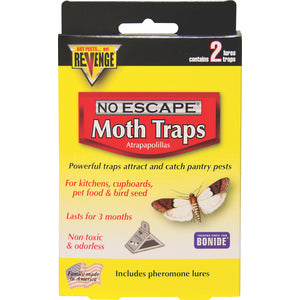 2pk Revenge No Escape Moth Traps