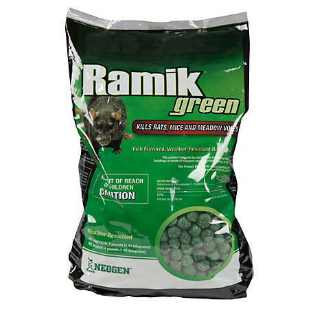 4 LB RAMIK GREEN RAT POISON