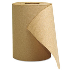 cs. 12/8 in. BROWN ROLL TOWELS