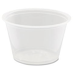 125/ 4 OZ PLASTIC PORTION CUPS - 400PC
