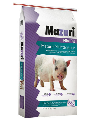 MAZURI MINI PIG MATURE MAINTENANCE 25 lbs