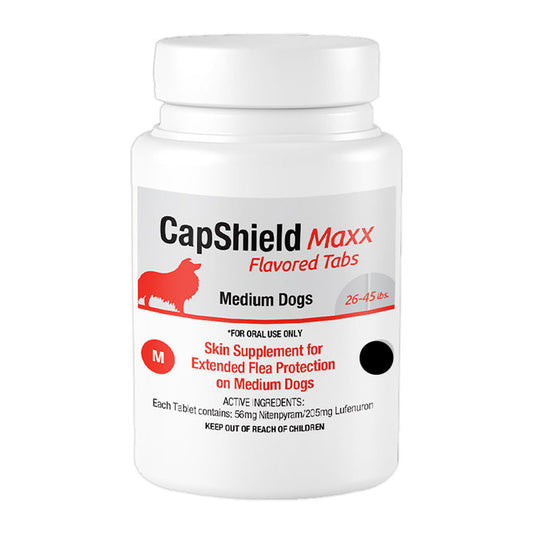 1 tablet of Capshield Maxx Flea Pill 26-45lb