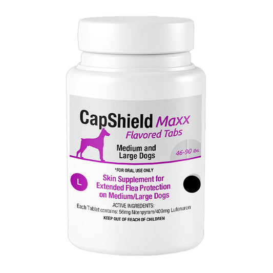 1 tablet of Capshield Maxx Flea Pill 46-90lb