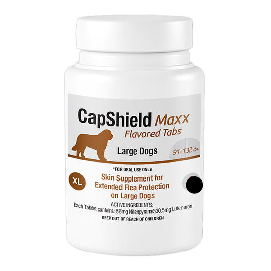 1 tablet of Capshield Maxx Flea Pill 91-132lb