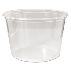 pkg. 50-16 oz. CLEAR DELI CONTAINERS (10/cs)