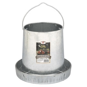 12lb Galvanized Hanging Chicken Feeder