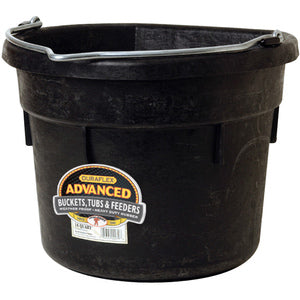 18 QT FLAT BACK RUBBER BUCKET