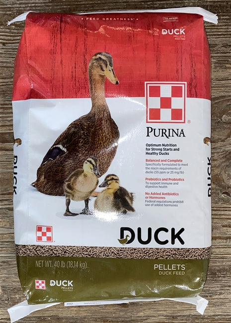 Duck pellets discount