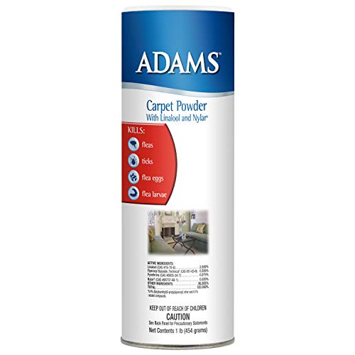 1lb Adams Flea & Tick Carpet Powder