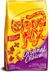 MEOW MIX CAT FOOD 16 lbs