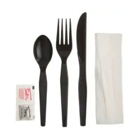 Heavy Duty Black Dinner Kit