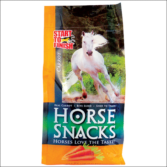 START TO FINISH CARROT HORSE TREATS 5 lbs