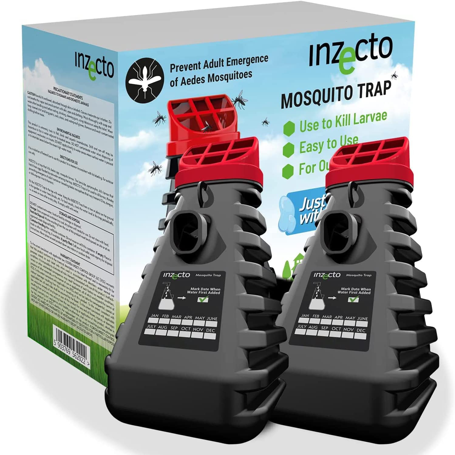 2pk Inzecto Mosquito Trap – Arnall Grocery