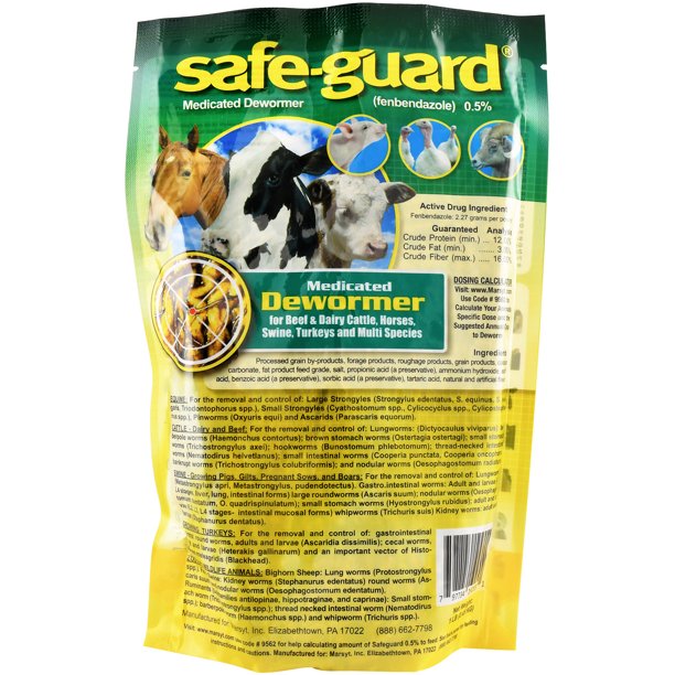 1LB MULTI SPECIES SAFEGUARD DEWORMER