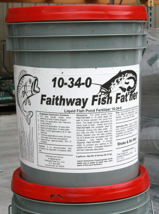 5 gal. LIQUID POND FERTILIZER ( ITEM NOT SHIPPABLE)
