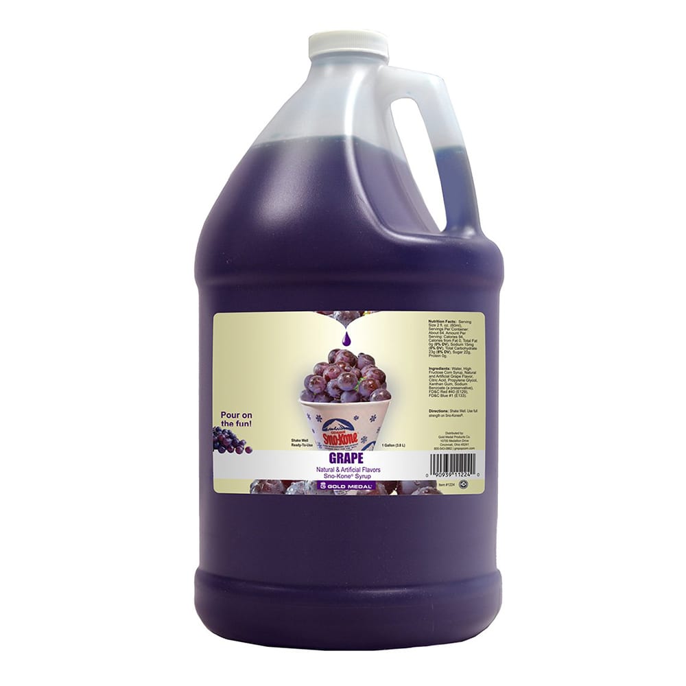 gal. SNOW CONE SYRUP(4/CS)