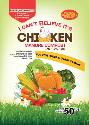 50LB CHICKEN MANURE COMPOST