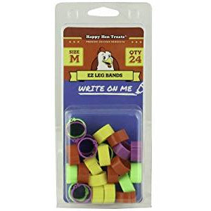 24CT MED EZ POULTRY LEG BANDS