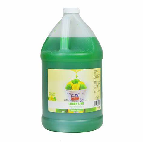 gal. SNOW CONE SYRUP(4/CS)
