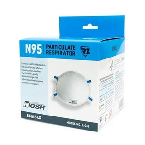 DUST MASK 5 PACK N95