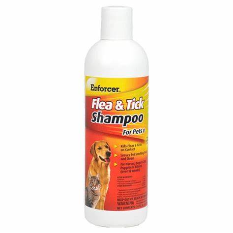ENFORCER FLEA & TICK SHAMPOO FOR PETS 16OZ