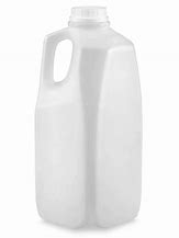1/2 GAL. MILK JUG W/CAPS