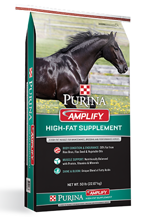 50lb Purina Amplify Equine Fat Supplement