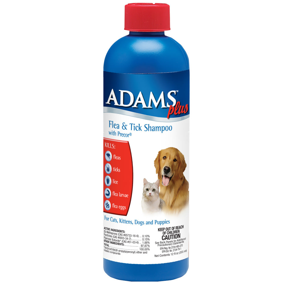 12oz Adam Flea & Tick Shampoo