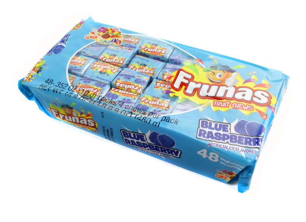 Fruna's Blue Raspberry Fruit Chews