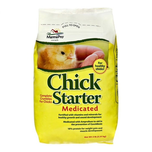 5lb Manna Pro Chick Starter (Medicated)