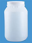 1 Gal Wide Mouth Plastic Jug with Lid
