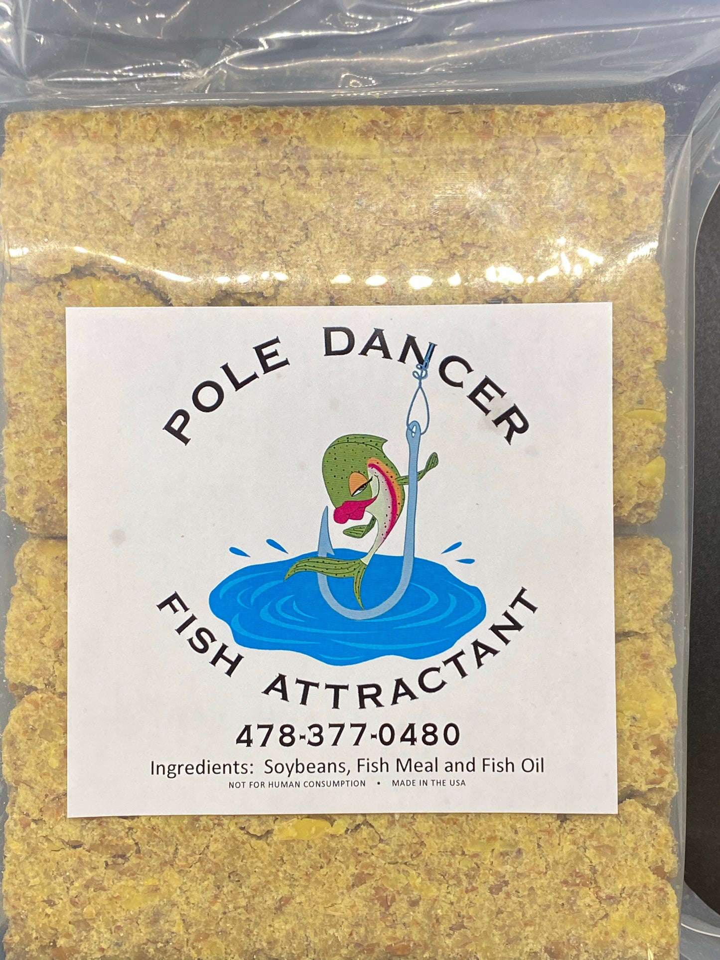 MEAL CAKE FISH ATTRACTANT