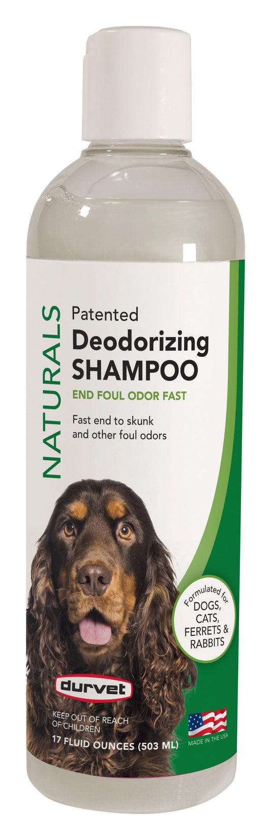 17oz Durvet Patented Deodorizing Shampoo