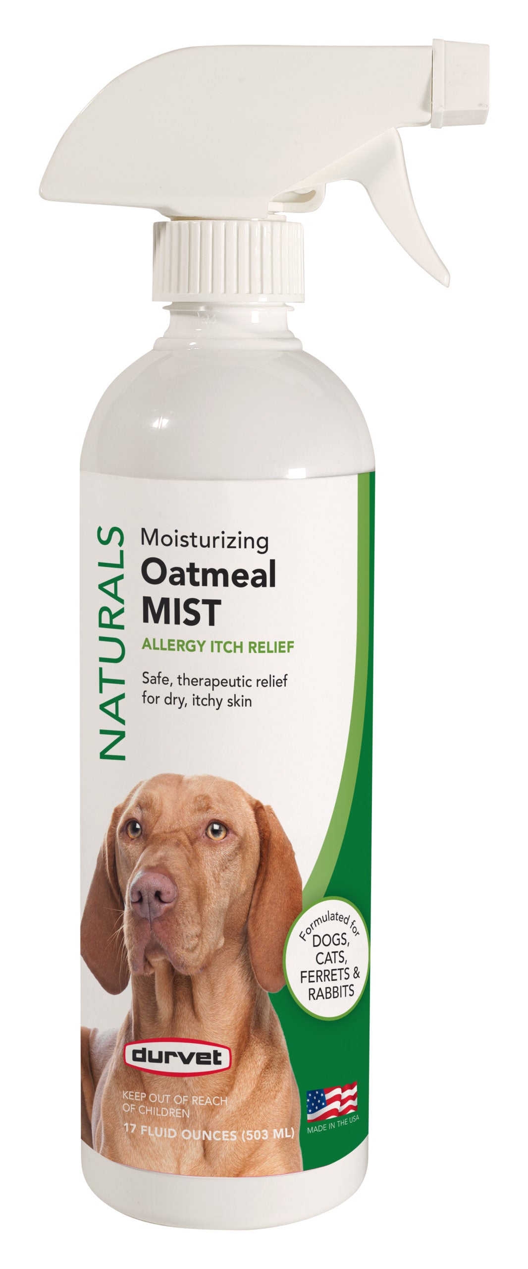 17oz Durvet Naturals Moisturizing Oatmeal Mist